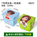 Eco-friendly disposable custom packaging box paper easy to go for salad chicken pizza snacks